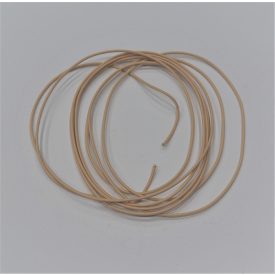   Elektromos kábel ragasztott fonattal 1,5mm, vajszínű, 1m, Jawa, ČZ