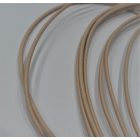 Elektromos kábel ragasztott fonattal 1,5mm, vajszínű, 1m, Jawa, ČZ