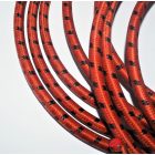 Gyújtókábel, piros feketével, 0,5m, Jawa, ČZ