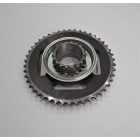 Lánckerék 46 fogú, komplett, Jawa, ČZ 125, 175, 250