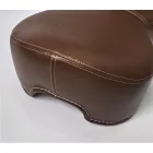 Ülés, műbőr, sötétbarna, Jawa, ČZ