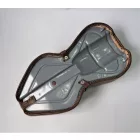 Ülés, retro bőr, eredeti tömés, barna, Jawa, ČZ
