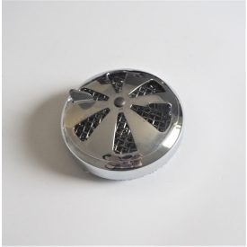   Burkolat külső drótszövetes légszűrőhöz, krómozott, Jawa Perak