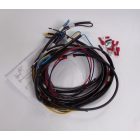 Elektromos kábelköteg és rajz, üzemanyagtankba süllyesztett gyújtáskapcsolóhoz, Jawa 250/350 Kyvacka