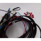 Elektromos kábelköteg és rajz, üzemanyagtankba süllyesztett gyújtáskapcsolóhoz, Jawa 250/350 Kyvacka