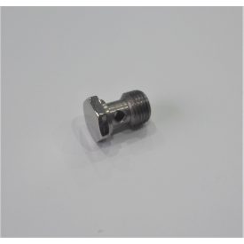   Átfolyócsavar, nagylyukú, M16x1,5x26mm, korrózióálló, polírozott, Jawa 500 OHC