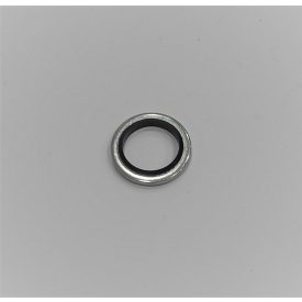 Tömítőgyűrű, 12,7x18x1,5mm, gumi-fém, Jawa 500 OHC