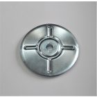 Hátsó lánckerék menesztő burkolat 163 mm, galvanizált, Jawa, ČZ 125/175/250