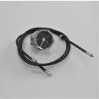 Kilométeróra rögzítő lemezzel és spirállal 1200 mm, krómozott, Jawa 20-23