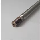 Kerék tengely első, 153 mm, krómozott, Jawa 20-23