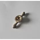 Szárnyas anya első villához, csiszolatlan, sárgaréz, Jawa 250 Special, Duplex Blokk