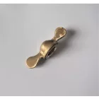 Szárnyas anya első villához, csiszolatlan, sárgaréz, Jawa 250 Special, Duplex Blokk