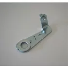 Hátsó fékpedál kar, rövid, galvanizált, Jawa 634-640