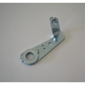 Hátsó fékpedál kar, rövid, galvanizált, Jawa 634-640