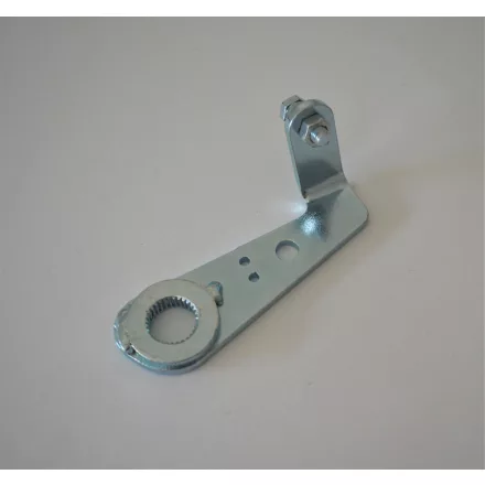 Hátsó fékpedál kar, rövid, galvanizált, Jawa 634-640