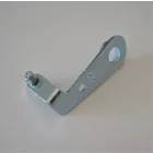 Hátsó fékpedál kar, rövid, galvanizált, Jawa 634-640