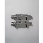 Vonókeret tartó, 2 db, krómozott, Jawa 634-640