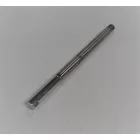 Kerék tengely első, 246/176 mm, krómozott, Jawa 634-640