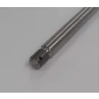 Kerék tengely első, 246/176 mm, krómozott, Jawa 634-640