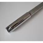 Kerék tengely első, 246/176 mm, krómozott, Jawa 634-640