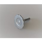 Csavar: oldalsó burkolat, krómozott, Jawa 634, 638, 639