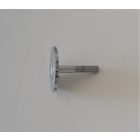 Csavar: oldalsó burkolat, krómozott, Jawa 634, 638, 639