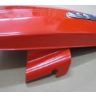 Szerszámos doboz, jobb oldali, piros, 350-es logóval, eredeti, Jawa 634