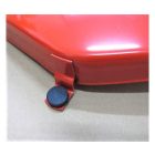 Szerszámos doboz, jobb oldali, piros, 350-es logóval, eredeti, Jawa 634