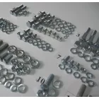 Csavarkészlet (motorblokk csavarjai nélkül), galvanizált, Jawa 250 Panelka typ 559/590