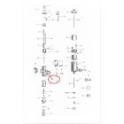 Karburátor alapjárati csavar, galvanizált, AMAL