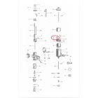 Úszóház-fedél zárócsavar, galvanizált, AMAL