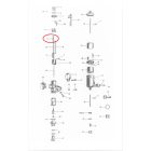 Gáztolattyú vezető, galvanizált, AMAL 76/276