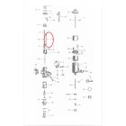 Gáztolattyú rugó, galvanizált, AMAL