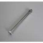 Kerék tengely első, galvanizált, Jawa 50 typ 05/20/21/23