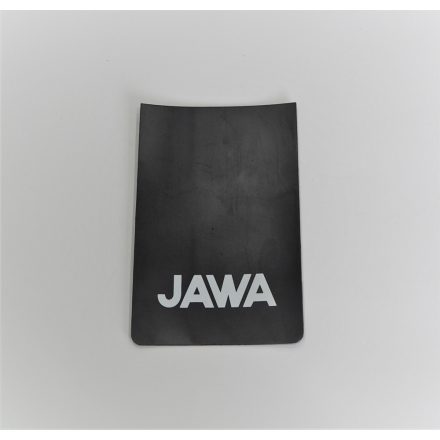 Sárvédő gumi, JAWA emblémával, műanyag, Jawa 50