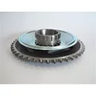 Hátsó lánckerék komplett 46 fogú, Jawa 250/350 Kyvacka, Panelka