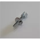 Bowden állító csavar anyával, galvanizált, M6x40mm, Jawa, ČZ