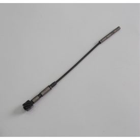   Kilométerspirál hajtókerék, 11 fogú, hossz: 223mm, Ø6mm, eredeti, Jawa 250 Kyvacka, Panelka