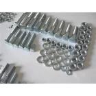 Csavarkészlet (motorblokk csavarjai nélkül), galvanizált, Jawa 50 typ 20