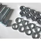 Csavarkészlet (motorblokk csavarjai nélkül), galvanizált, Jawa 50 typ 23 Mustang