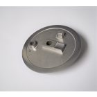 Fék zárófedél, eredeti, elektrokémiai polírozással, Jawa, ČZ 125-175