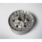 Kerékagy, első, eredeti, elektropolírozott, Jawa 250/350 Kyvacka