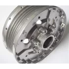 Kerékagy, első, eredeti, elektropolírozott, Jawa 250/350 Kyvacka