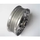 Kerékagy, hátsó, eredeti, elektropolírozott, Jawa 250/350 Kyvacka