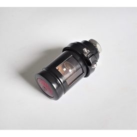   Hátsó lámpa, JN5S25, fekete, lakkozott, Jawa Special, Villiers, OHV