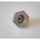 Anya lengővilla tengelyhez zsírzófejjel, galvanizált, ČZ 477-488