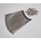 Küllő készlet 36 db, 18 coll, korrózióálló, Jawa, ČZ