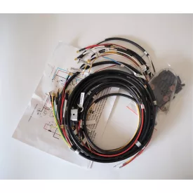 Elektromos kábelköteg és rajz, ČZ 471-472 6V