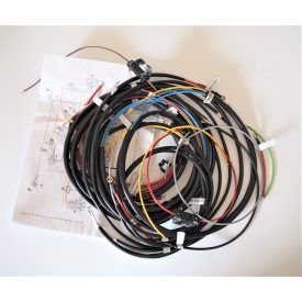 Elektromos kábelköteg és rajz, ČZ 501, 502