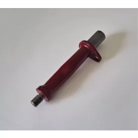 Lábtartó cső, bal, piros lakkozott, Jawa 250 Perak